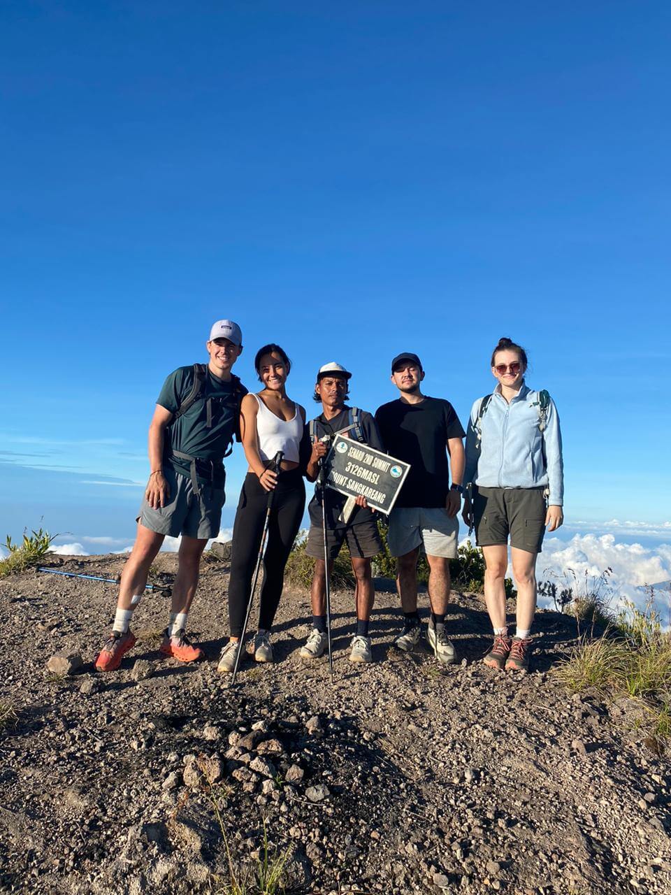 rinjani second summit